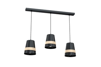 Lampa wisząca VENEZIA BLACK 3xE27