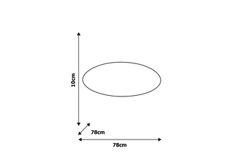 Plafon ESTRELLA 80W LED Ściemnialny+ Pilot
