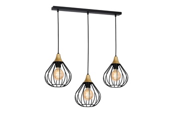 Lampa wisząca KANE BLACK 3xE27