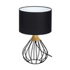 Lampa stołowa KANE BLACK 1xE27