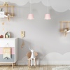 Lampa wisząca DAISY PINK 1xE27