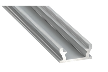 PROFIL ALUMINIOWY SREBRNY TYP T 2m + KLOSZ MLECZNY