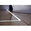 PROFIL ALUMINIOWY SREBRNY TYP T 1m + KLOSZ MLECZNY