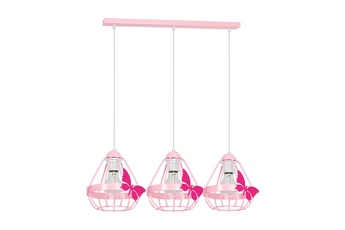 Lampa wisząca KAGO PINK 3XE27