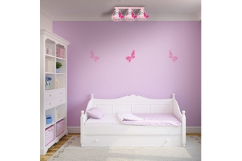 Lampa sufitowa KAGO PINK 3XE27