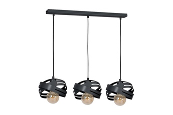 Lampa wisząca CORONA BLACK 3xE27