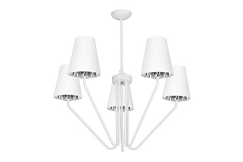 Żyrandol VICTORIA WHITE 5xE27