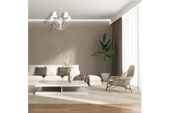 Żyrandol VICTORIA WHITE 5xE27