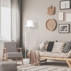 Lampa stojąca VICTORIA WHITE 1xE27