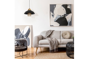 Lampa wisząca BJORN BLACK 1xE27