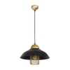 Lampa wisząca BJORN BLACK 1xE27