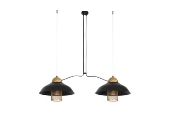 Lampa wisząca BJORN BLACK 2xE27