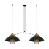 Lampa wisząca BJORN BLACK 2xE27
