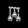 Lampa wisząca CLIFF BLACK 3xE27