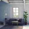 Lampa stojąca CLIFF WHITE 1xE27