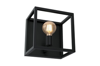 Kinkiet CAGE BLACK 1xE27