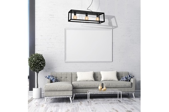 Lampa wisząca CAGE BLACK 3xE27