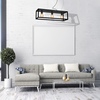 Lampa wisząca CAGE BLACK 3xE27