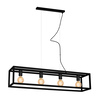 Lampa wisząca CAGE BLACK 4xE27