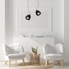Lampa wisząca DAKOTA BLACK 1xE27