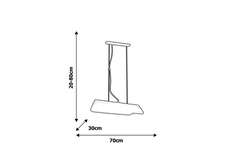 Lampa wisząca CARTER 4xE27