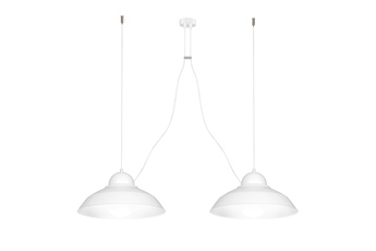 Lampa wisząca GUSTAV WHITE 2xE27