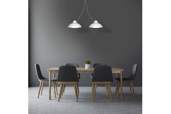 Lampa wisząca GUSTAV WHITE 2xE27