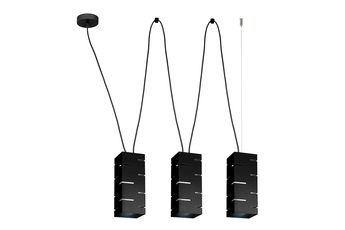 Lampa wisząca OWEN BLACK 3xE27