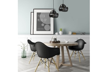 Lampa wisząca CORONA BLACK 1xE27