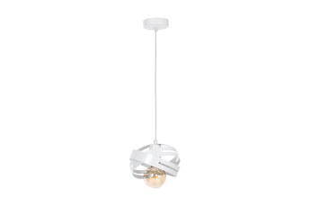 Lampa wisząca CORONA WHITE 1xE27