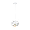 Lampa wisząca CORONA WHITE 1xE27