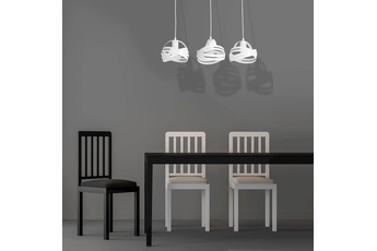 Lampa wisząca CORONA WHITE 3xE27