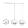 Lampa wisząca CORONA WHITE 3xE27