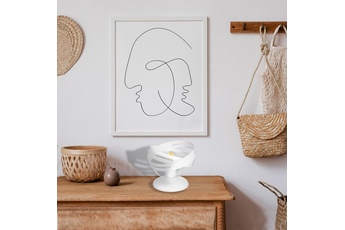 Lampa stołowa CORONA WHITE 1xE27