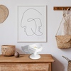 Lampa stołowa CORONA WHITE 1xE27