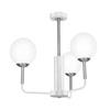 Żyrandol GENEVA WHITE 3xE14