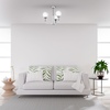 Żyrandol GENEVA WHITE 3xE14