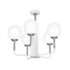 Żyrandol GENEVA WHITE 5xE14