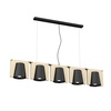 Lampa wisząca NOAH BLACK 5xE27