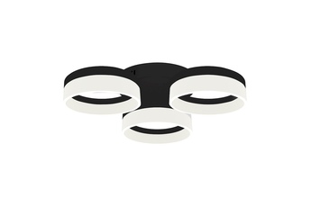 LAMPA SUFITOWA RING BLACK 36W LED