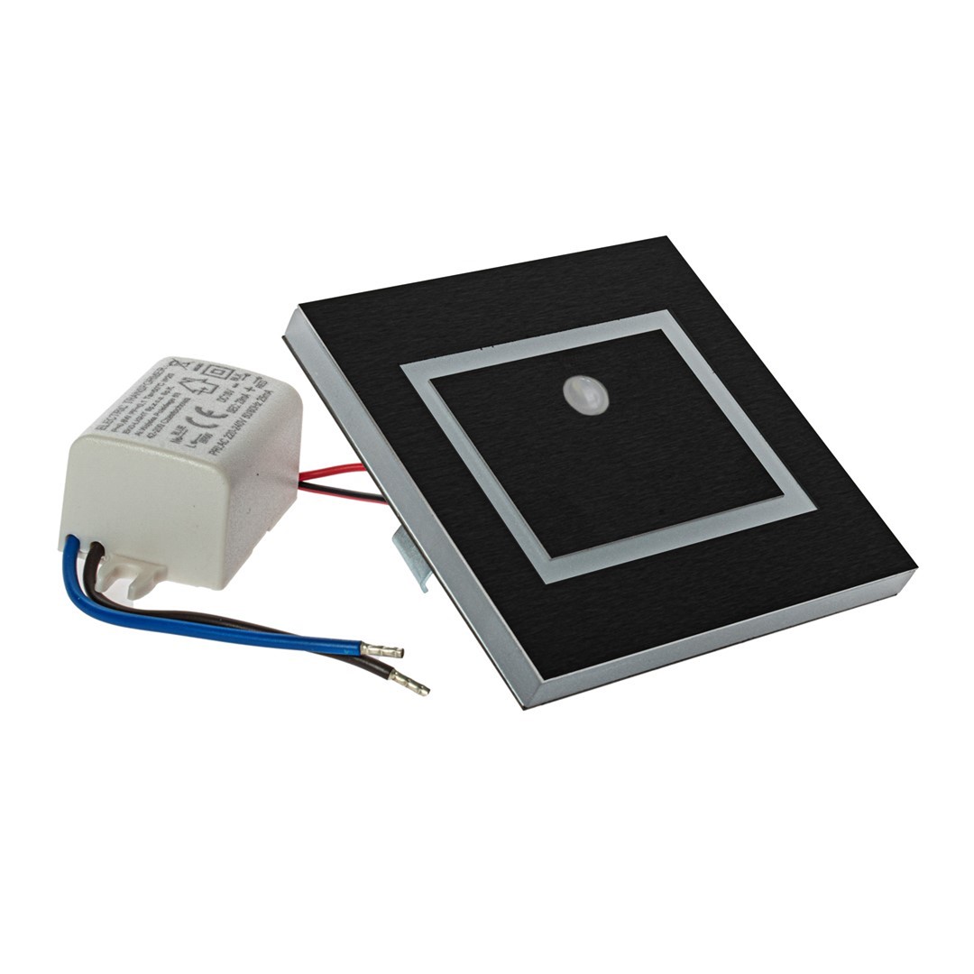 EVRA BLACK Barwa Neutralna 4000K. PIR. 12V