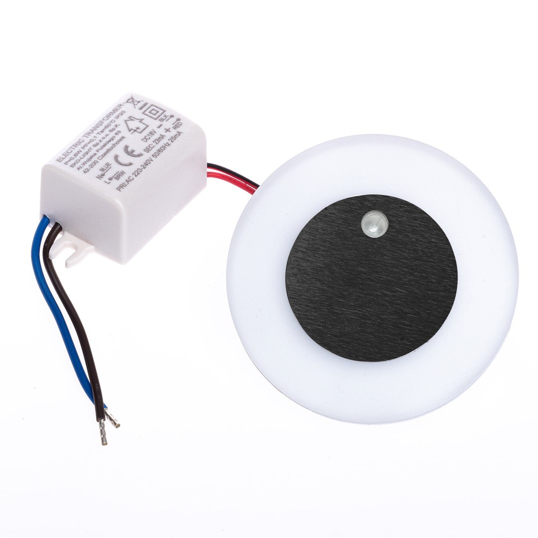 OTI BLACK Barwa Neutralna 4000K PIR. 12V