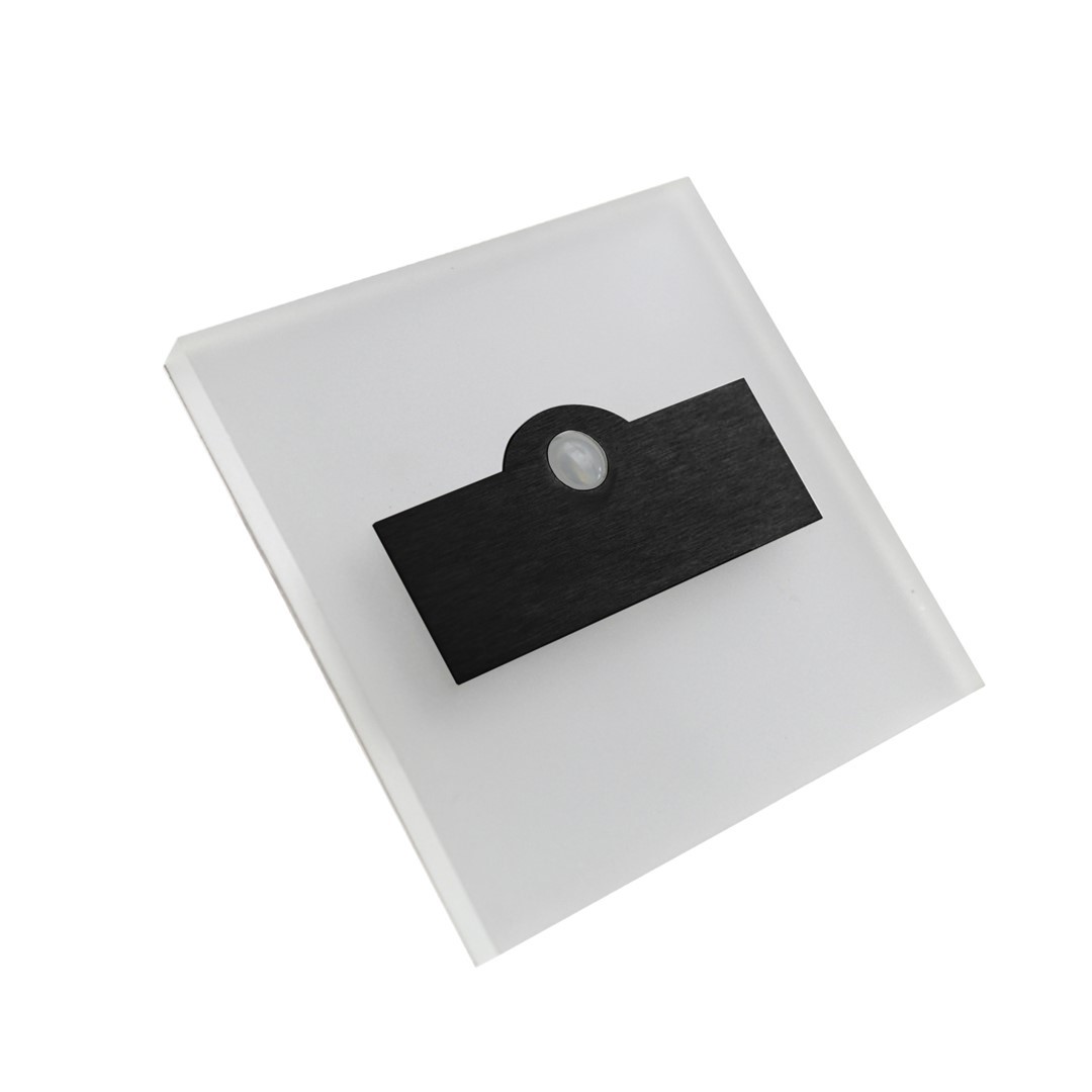 LUMI BLACK Barwa Neutralna 4000K. PIR. 12V