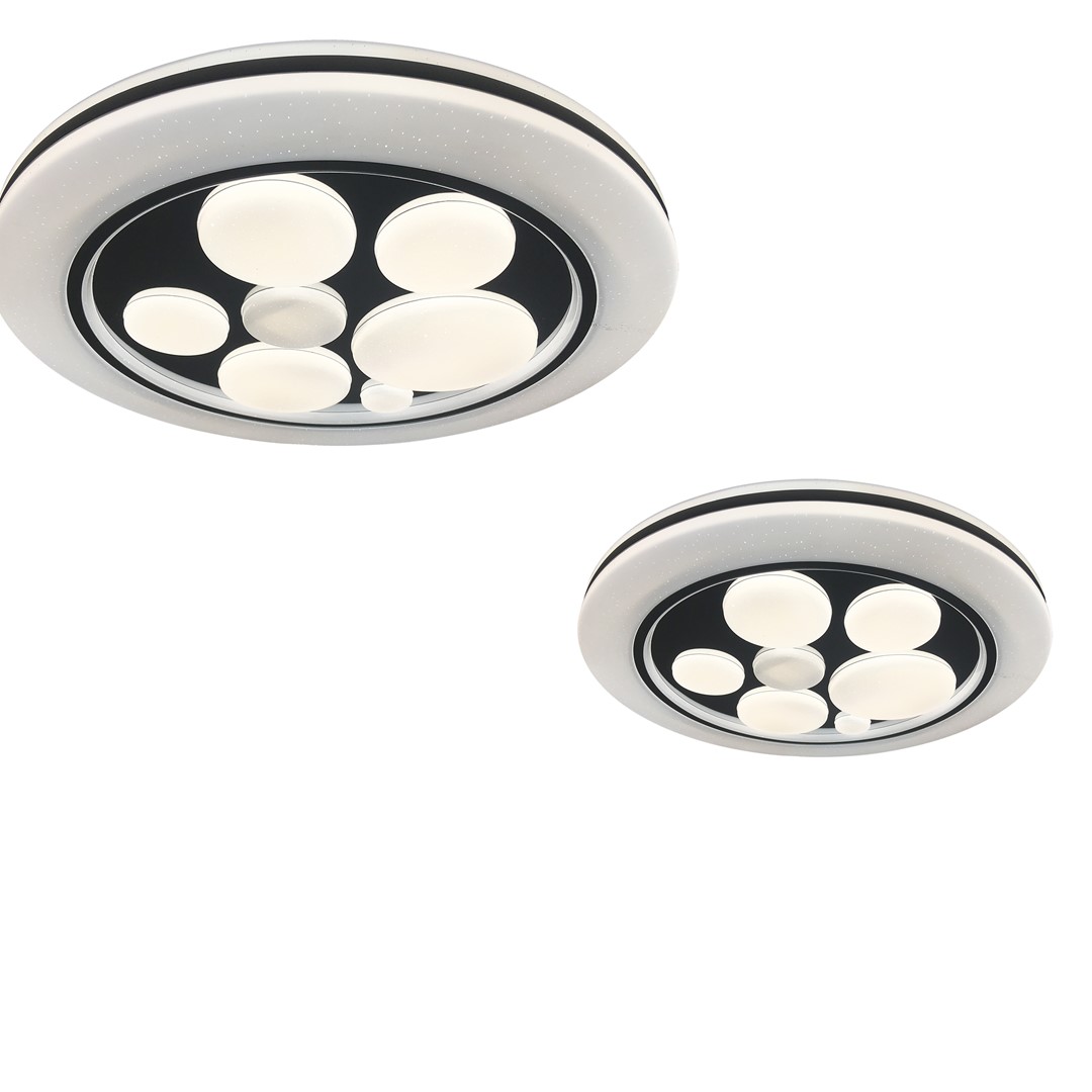 Plafon BUBBLES 48W Ø490 mm + Pilot