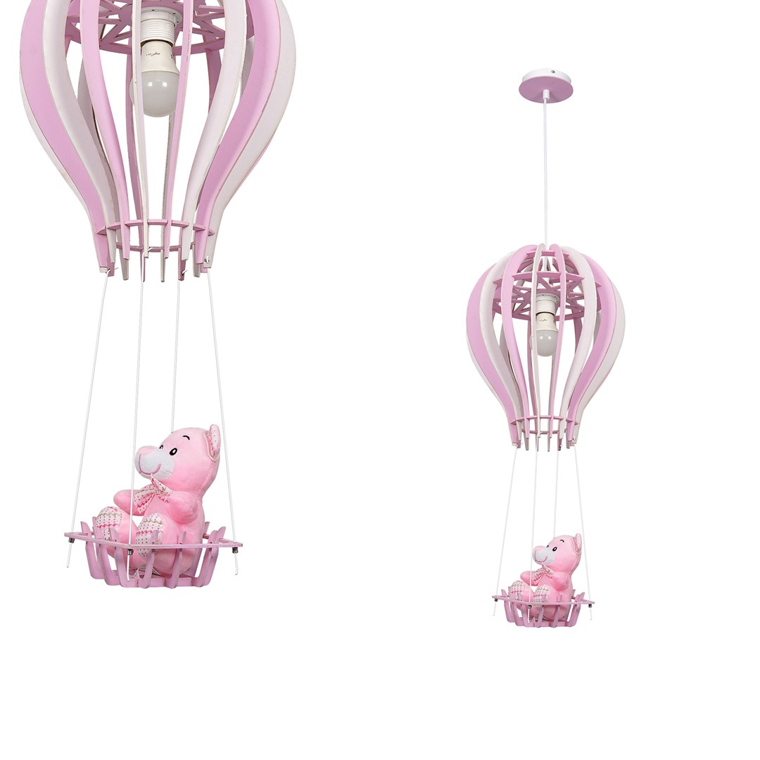 Lampa wisząca BALONIK PINK 1xE27 60W