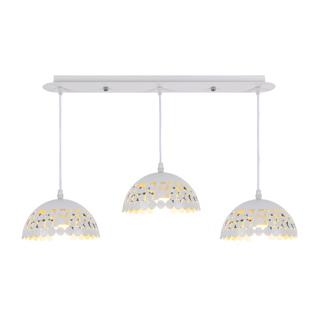 Lampa wisząca LISA WHITE 3xE27