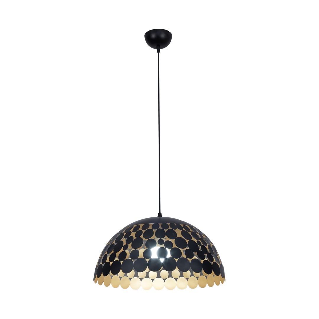 Lampa wisząca LISA BLACK 1xE27 40cm