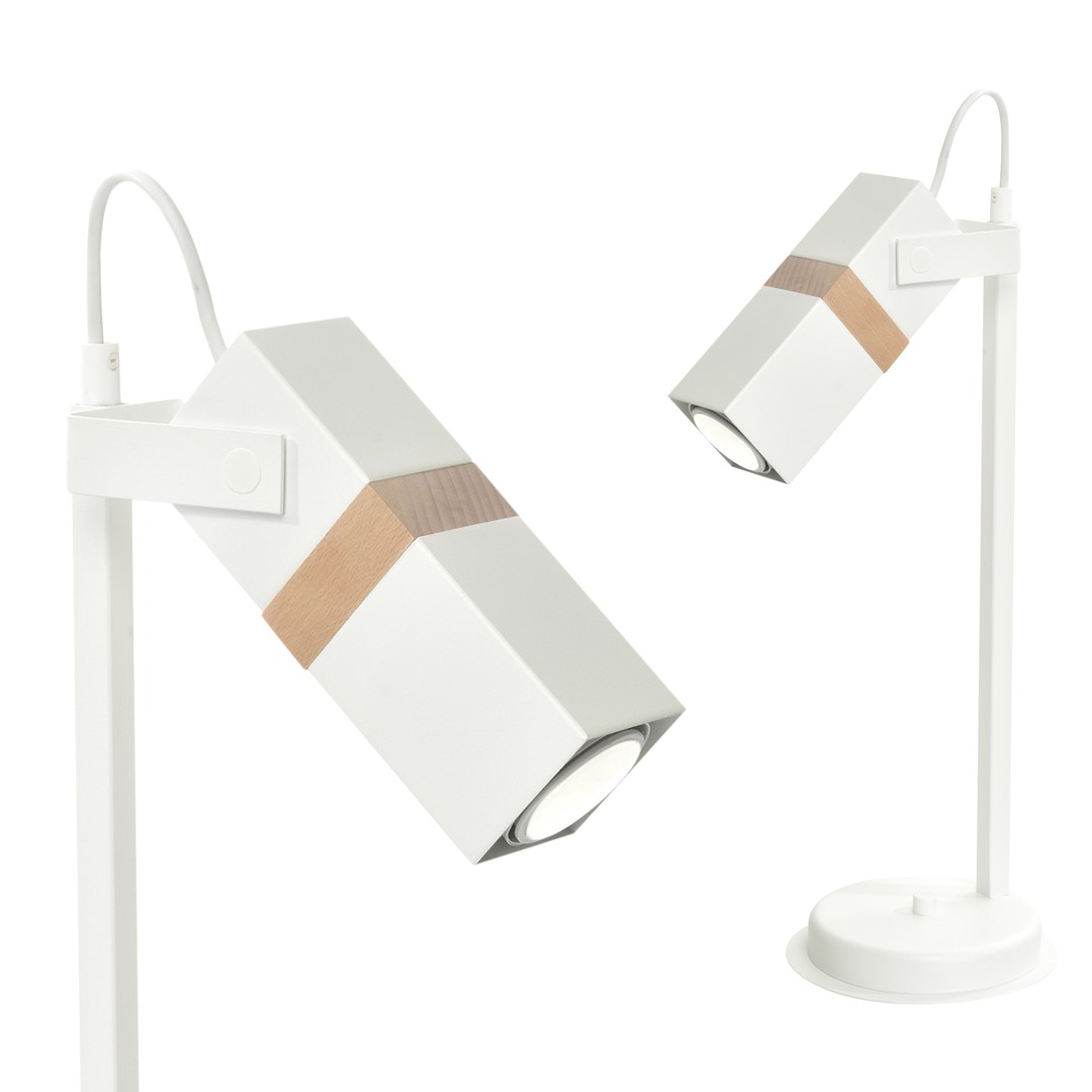 Lampka nocna VIDAR WHITE 1xGU10