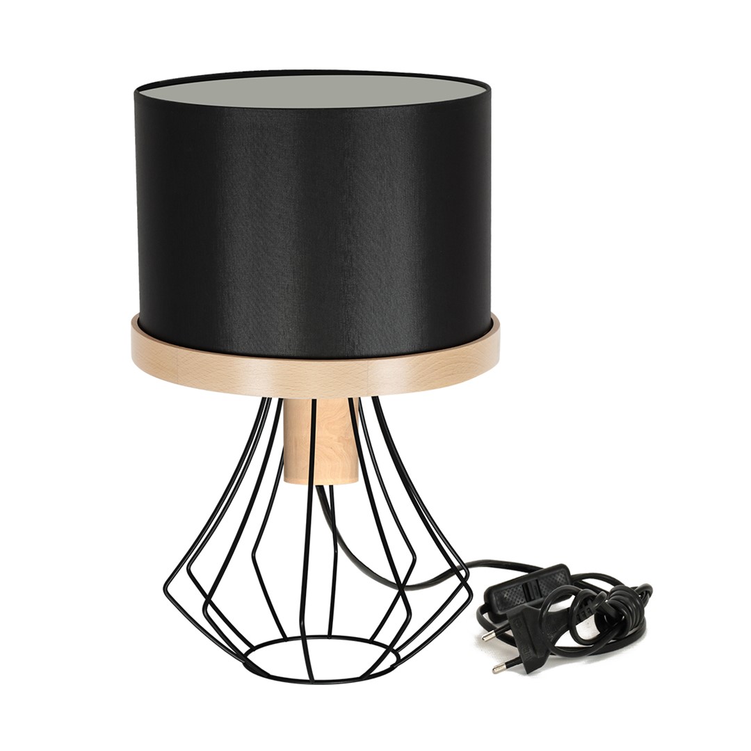 Lampa stojąca WILL BLACK 1xE27