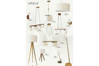 Lampa wisząca WOOD W3